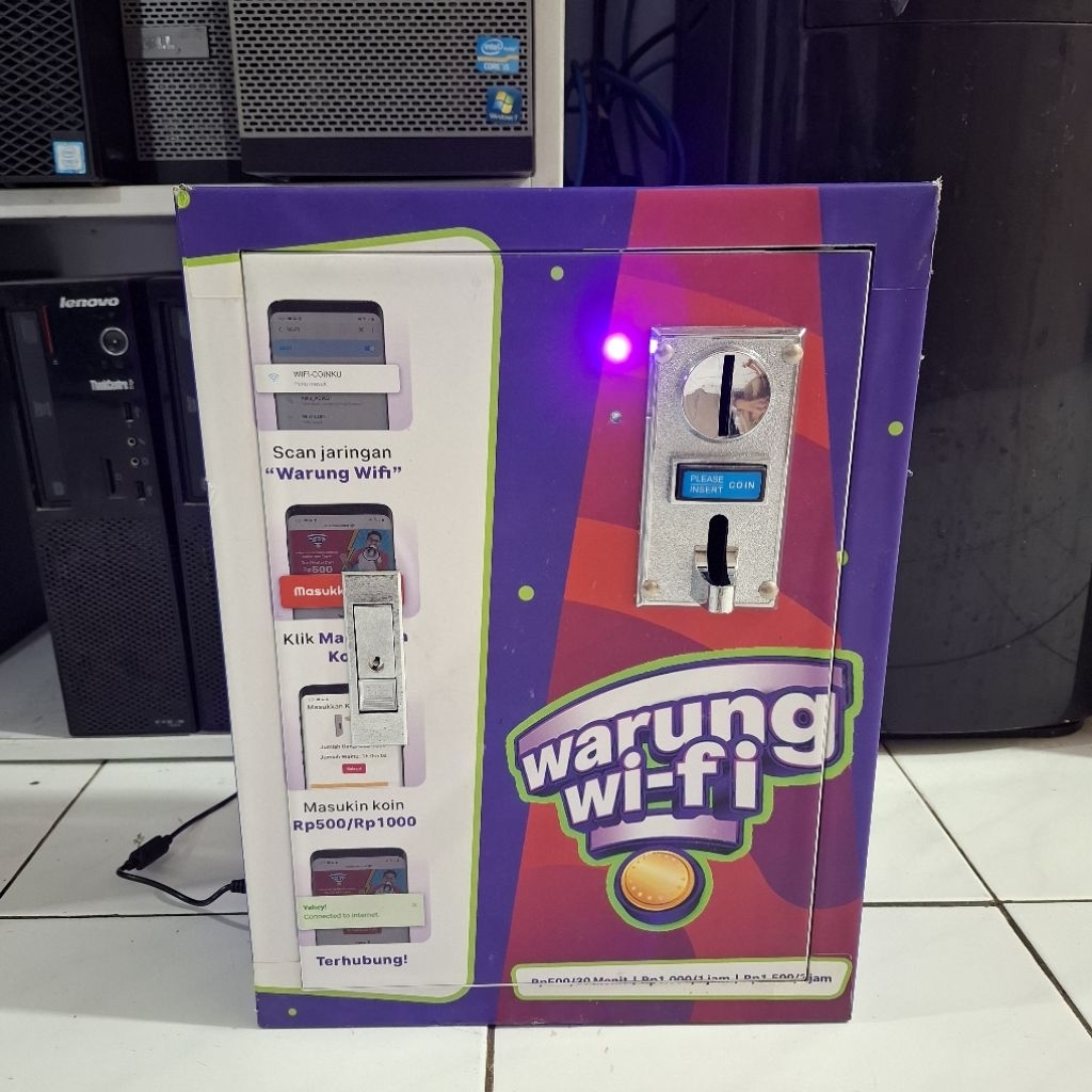 Box Wifi Koin Wifi Sistem koin / Box Panel Wifi Coin