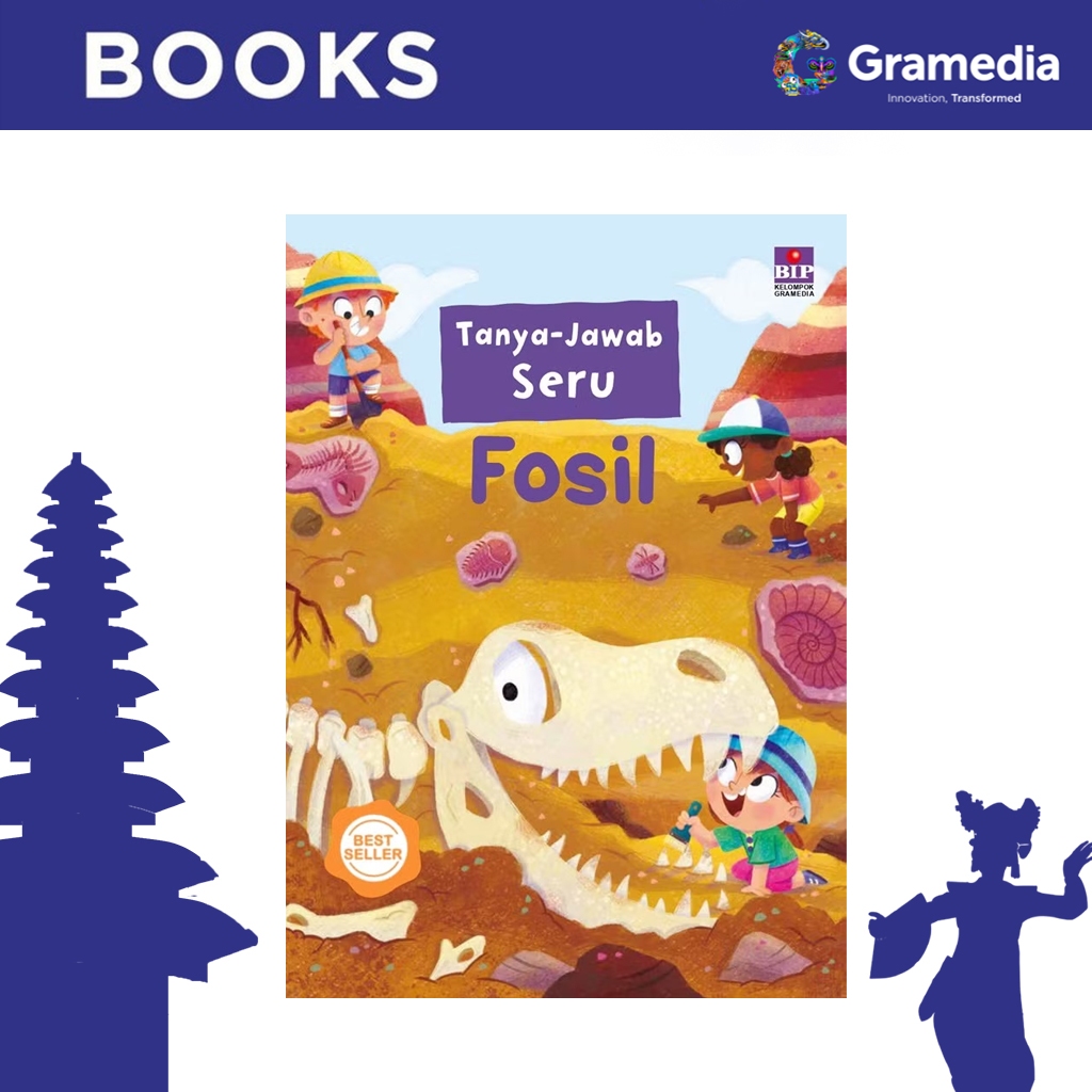Gramedia Bali - Tanya Jawab Seru Tentang Fosil