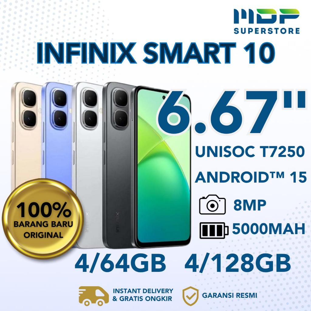 PONSEL INFINIX SMART 10 4/128 GB