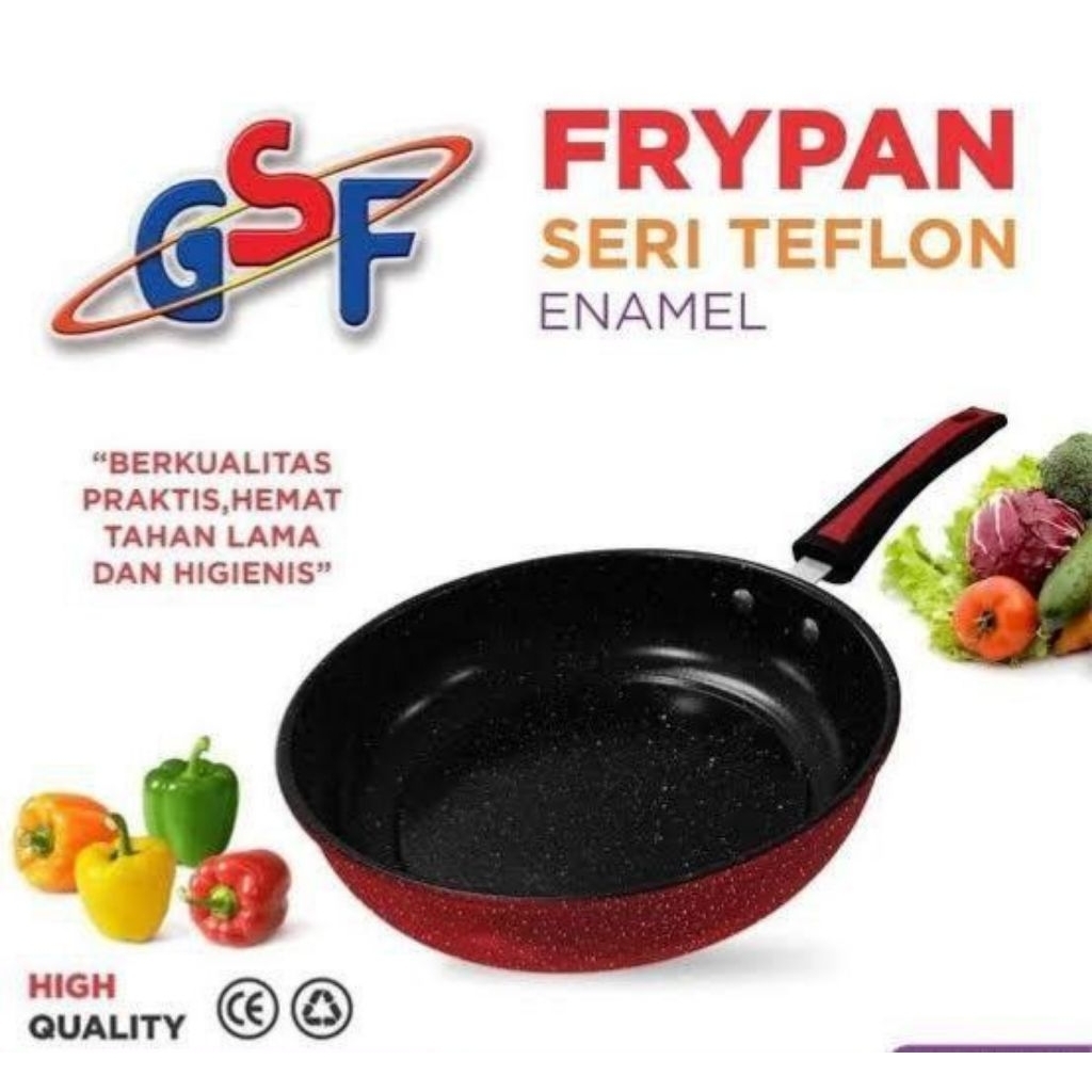 teflon gsf 22cm/ teflon anti lengket/ teflon gsf/ ukuran 22cm
