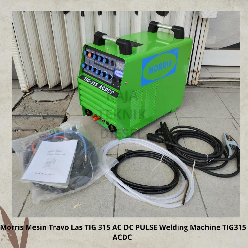 Morris Mesin Travo Las TIG 315 AC DC PULSE Welding Machine TIG315 ACDC