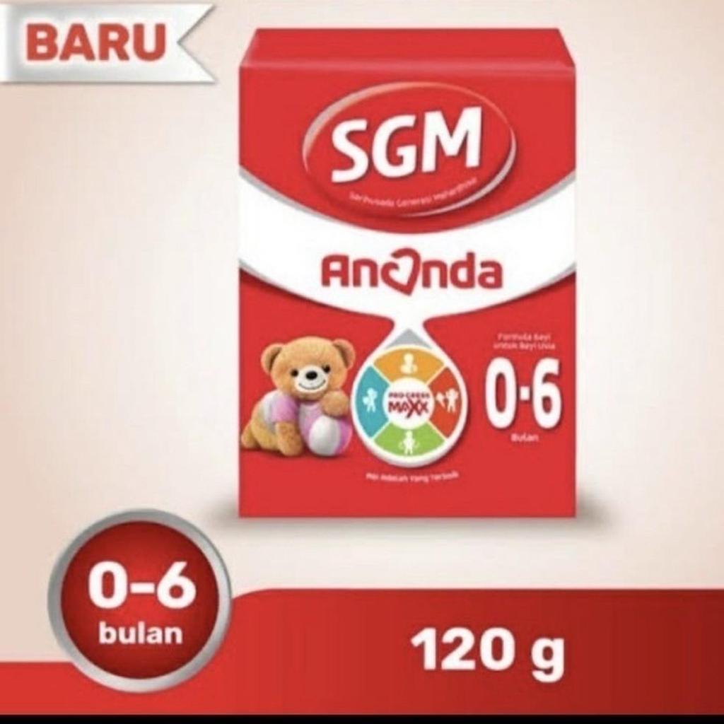 susu sgm ananda 0 6 bulan 120gr
