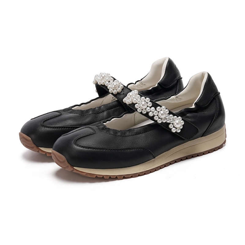 Hoxity - zora Sepatu Sneakers Wanita original casual shoes korea style fashion Retro premium - 457