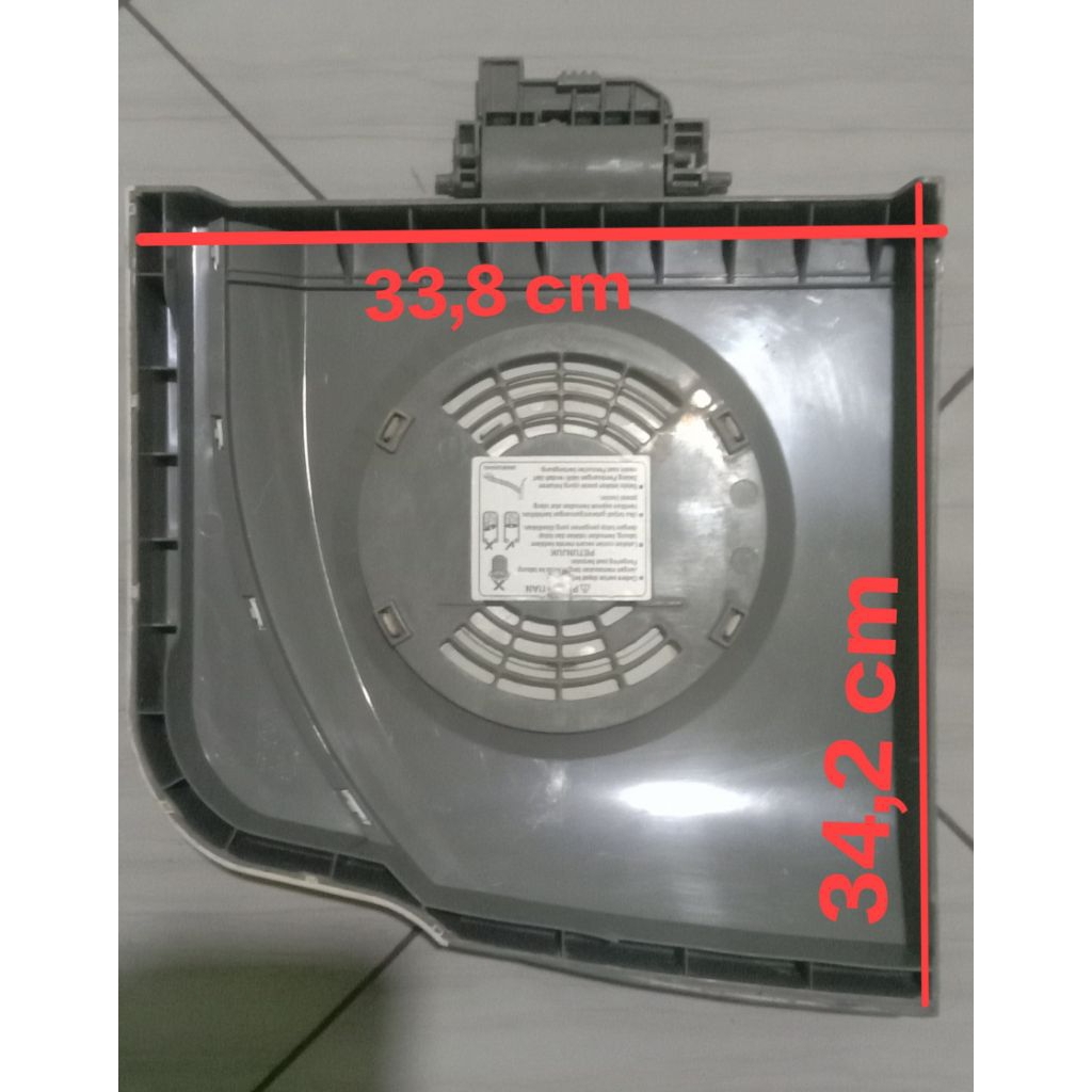 tutup spin pengering mesin cuci merk LG