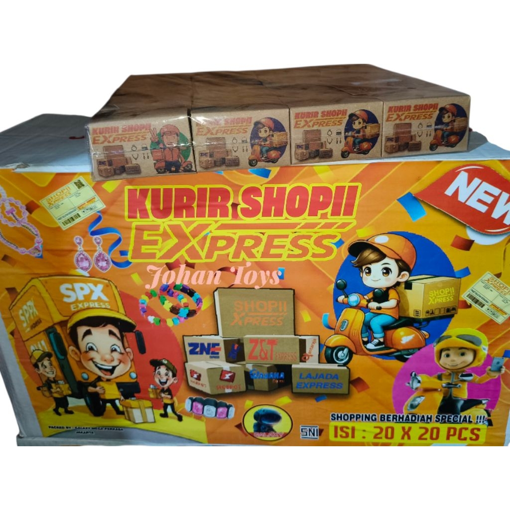 20 PCS KOTAK KADO PAKET BERHADIAH LANGSUNG