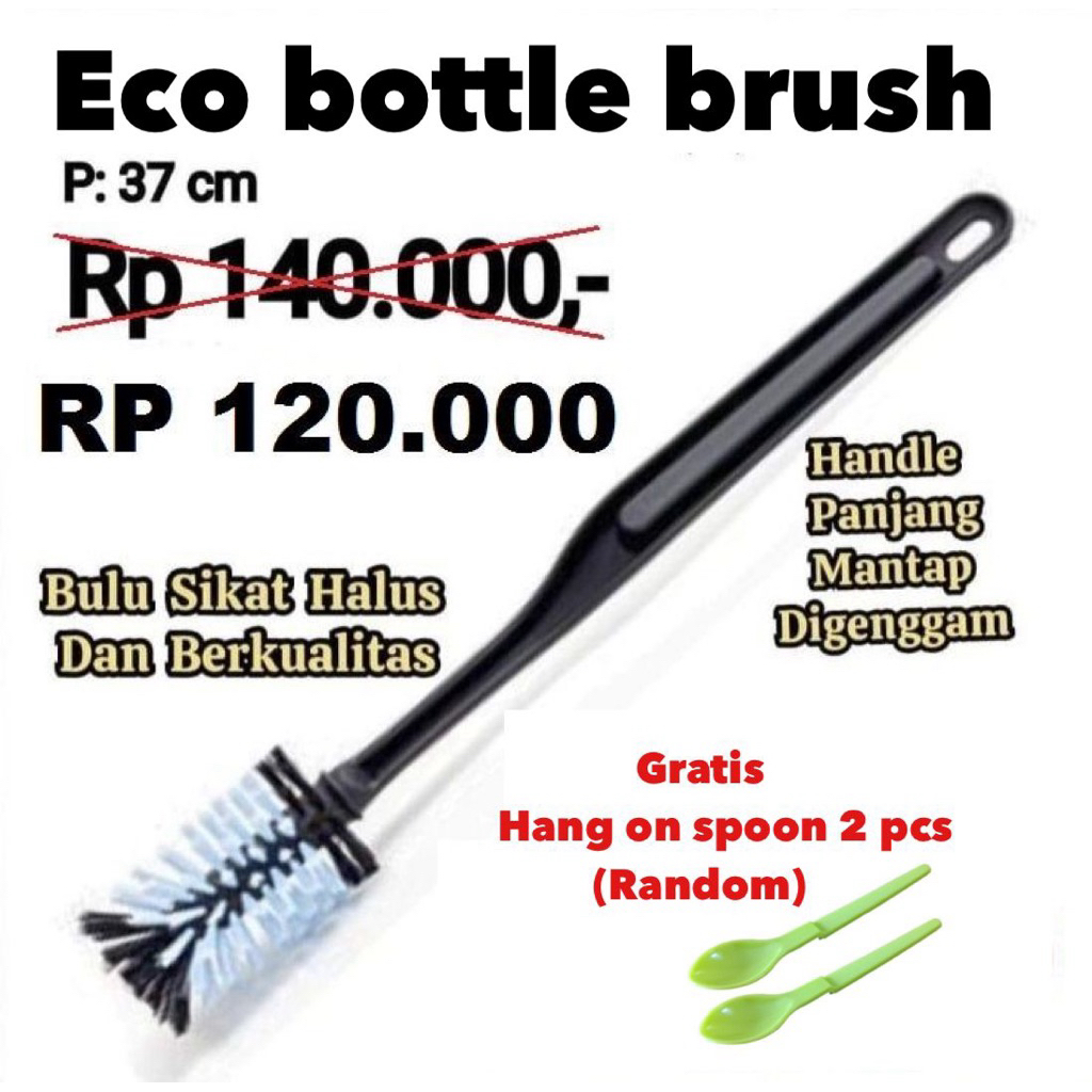 sikat botol tupperware