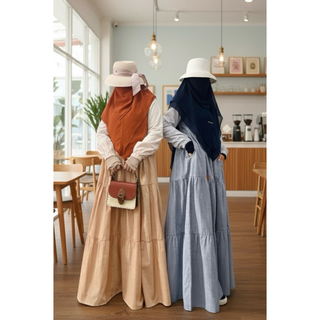 Zisheeri Shesa Dress Dengan Bahan  Full Katun yang Lembut Serta Model yang Kekinian