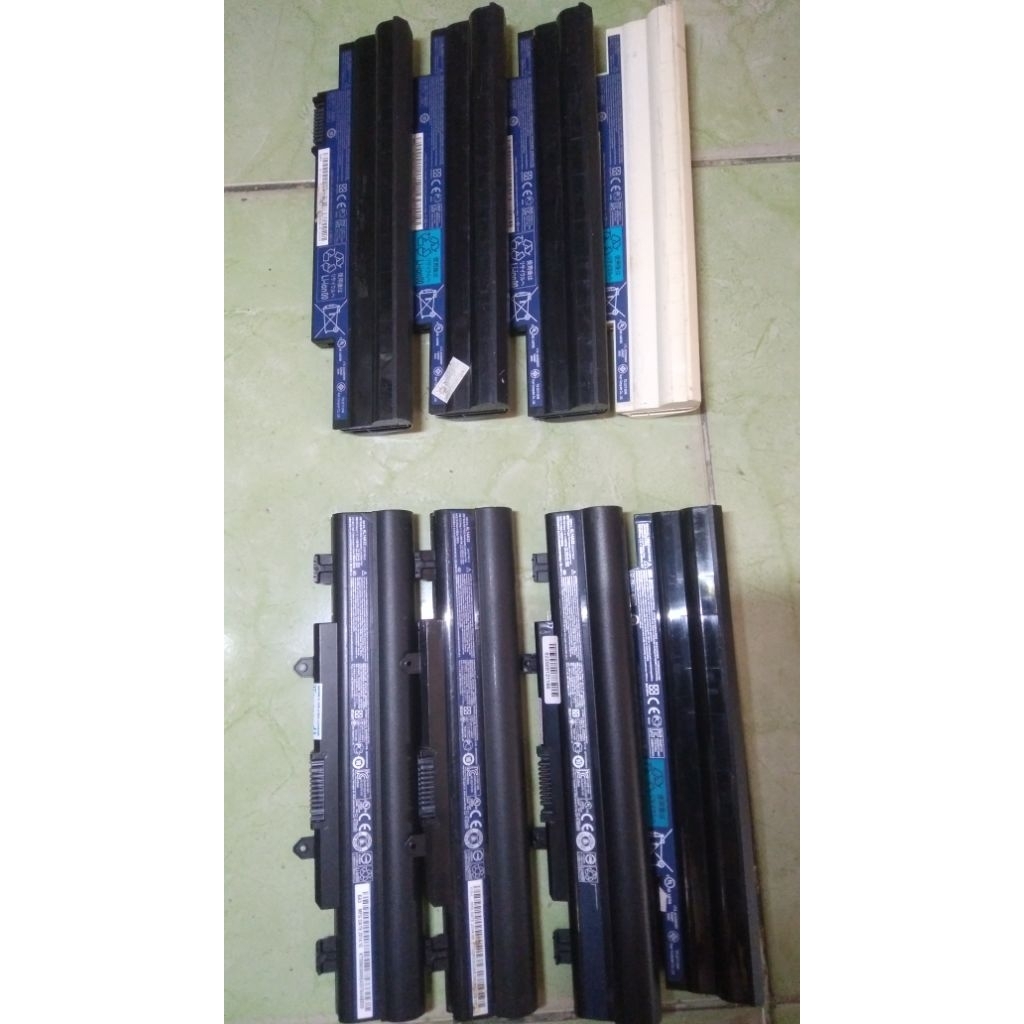 Baterai laptop mati isi  type 16650