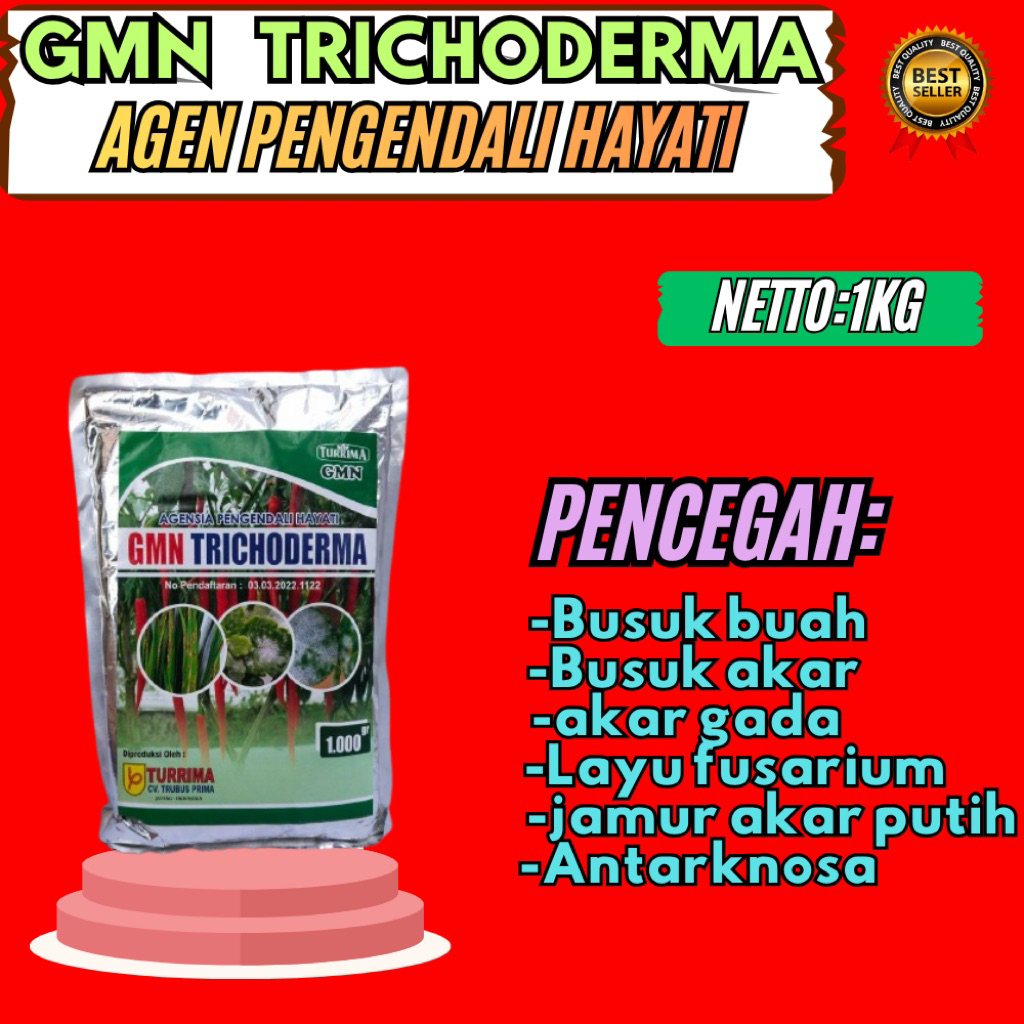 TERLARIS  Pupuk GMN GMN Trichoderma Kompos Pupuk GMN GMN Trichoderma Plus Isi 1kg