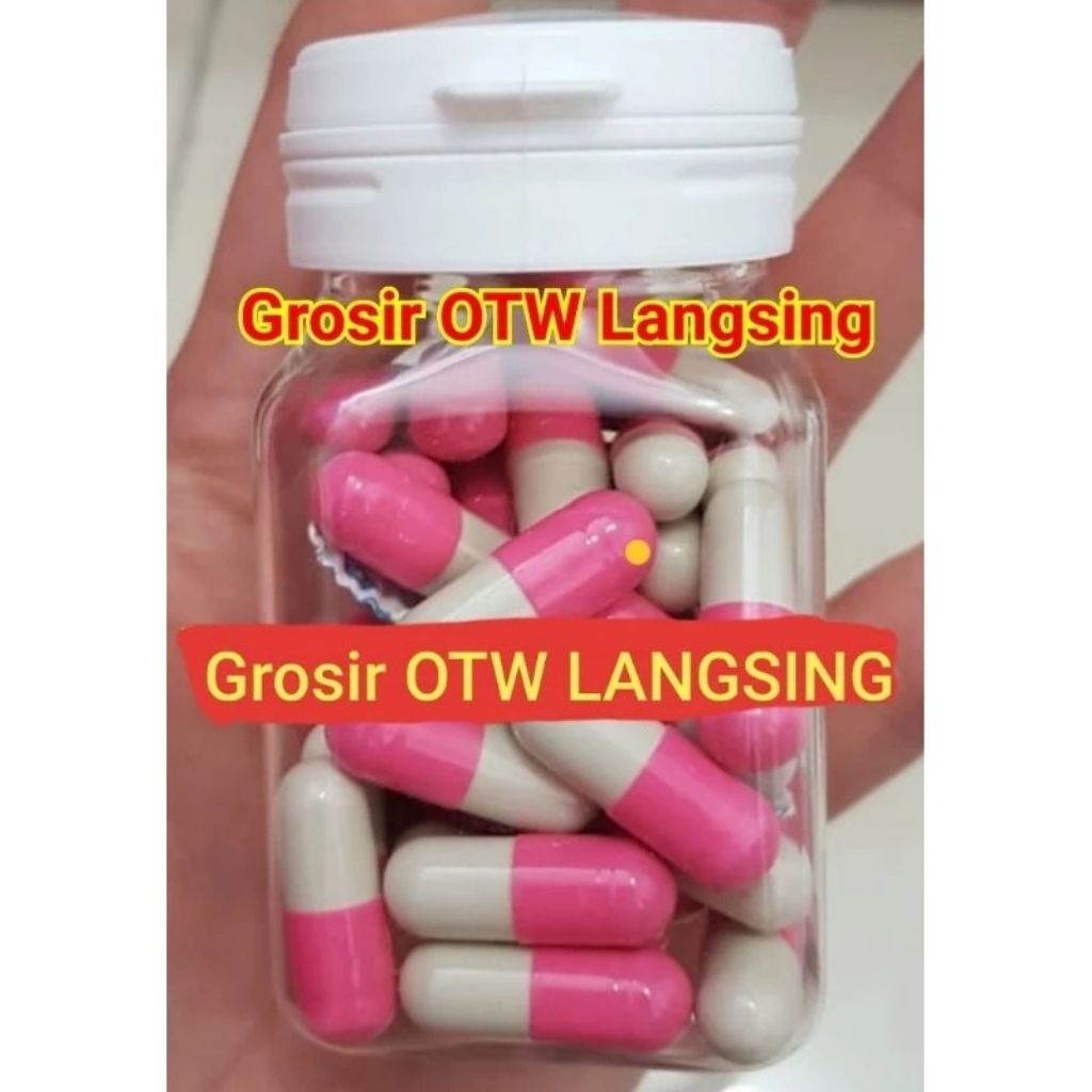 pelangsing pinky otw langsing asli original 30 capsul