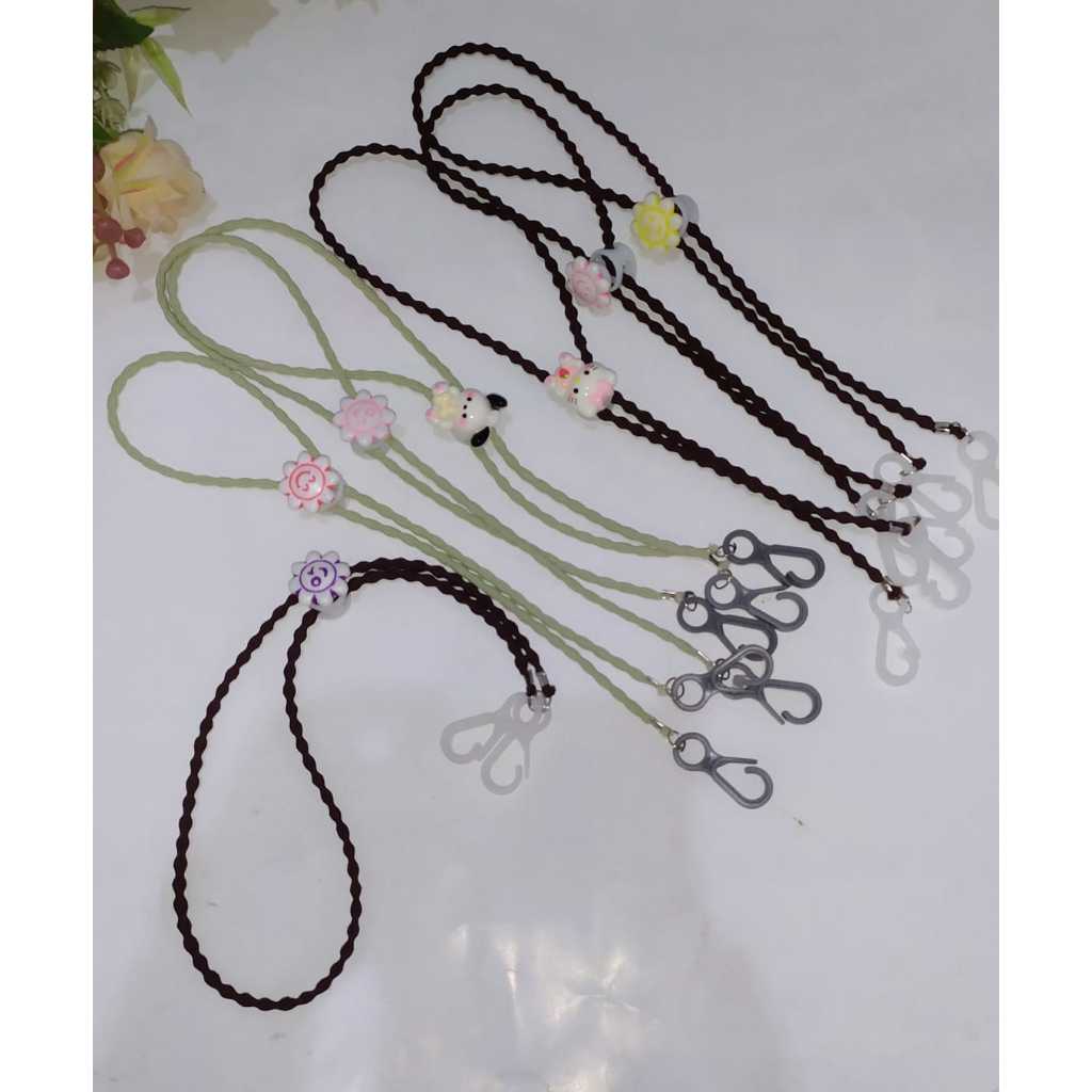 Strap masker hijab karakter / pengait masker karakter hijab / cantolan masker hijab