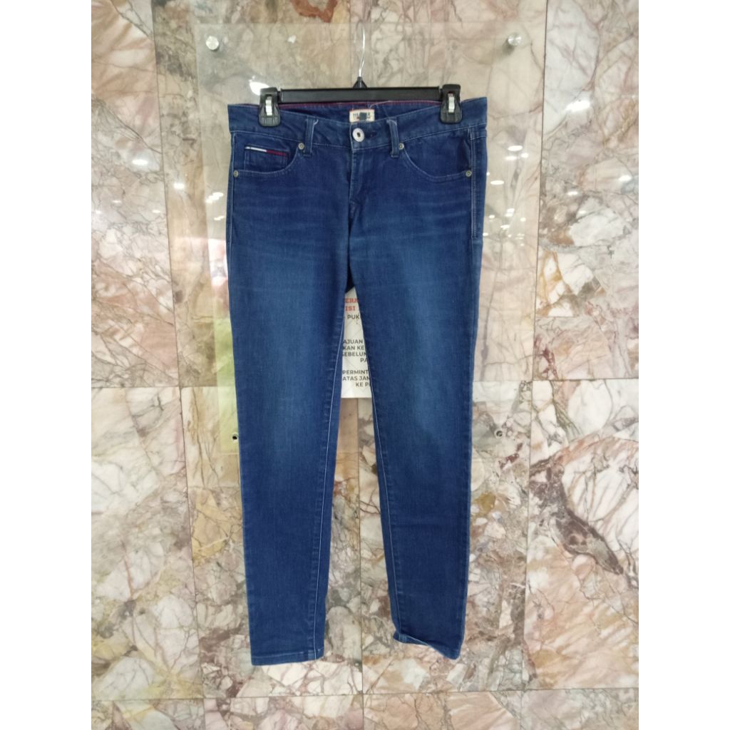 sale celana jeans wanita skinny Tommy size 30