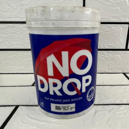 No Drop 1 Kg Cat Tembok Pelapis Anti Bocor Cat Tembok