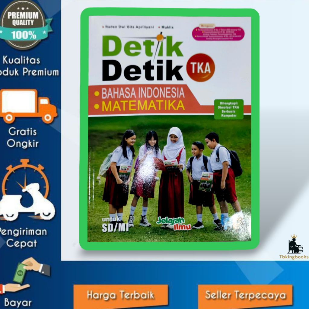 BUKU DETIK-DETIK TKA SD/MI KELAS 6 KUMER INTAN PARIWARA 2026