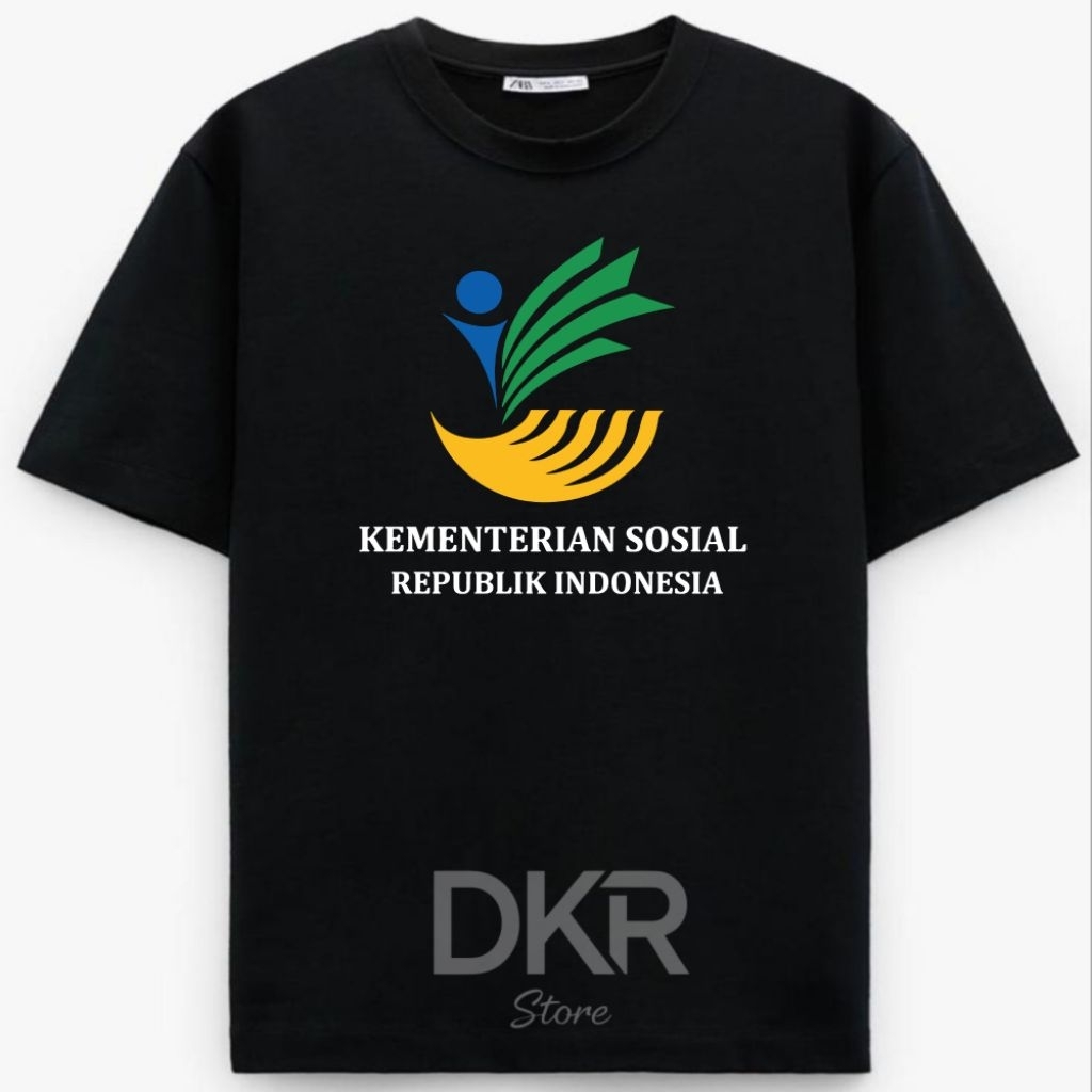 KAOS KEMENSOS KEMENTERIAN SOSIAL RI BAJU TSHIRT KEMENSOS KEMENTERIAN SOSIAL RI KAOS OBLONG KEMENSOS 