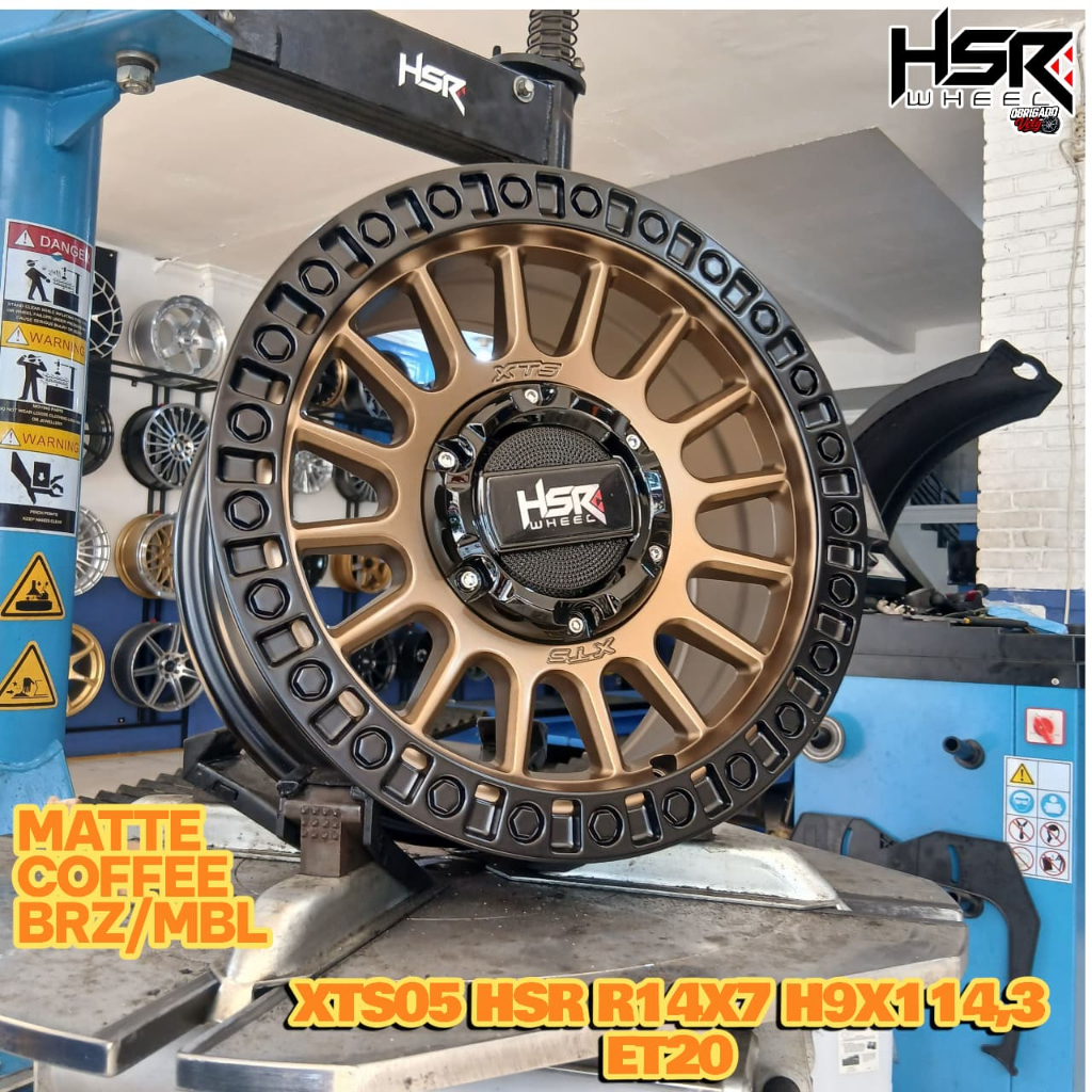 Velg Offroad Hsr Xts05 R14 Lubang 9 Lebar 7 Buat MobilFutura L300 Kuda VELG RING 14