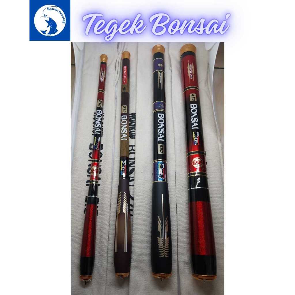 Tegek Bonsai Ringan, Kaku, Kuat, dan Premium