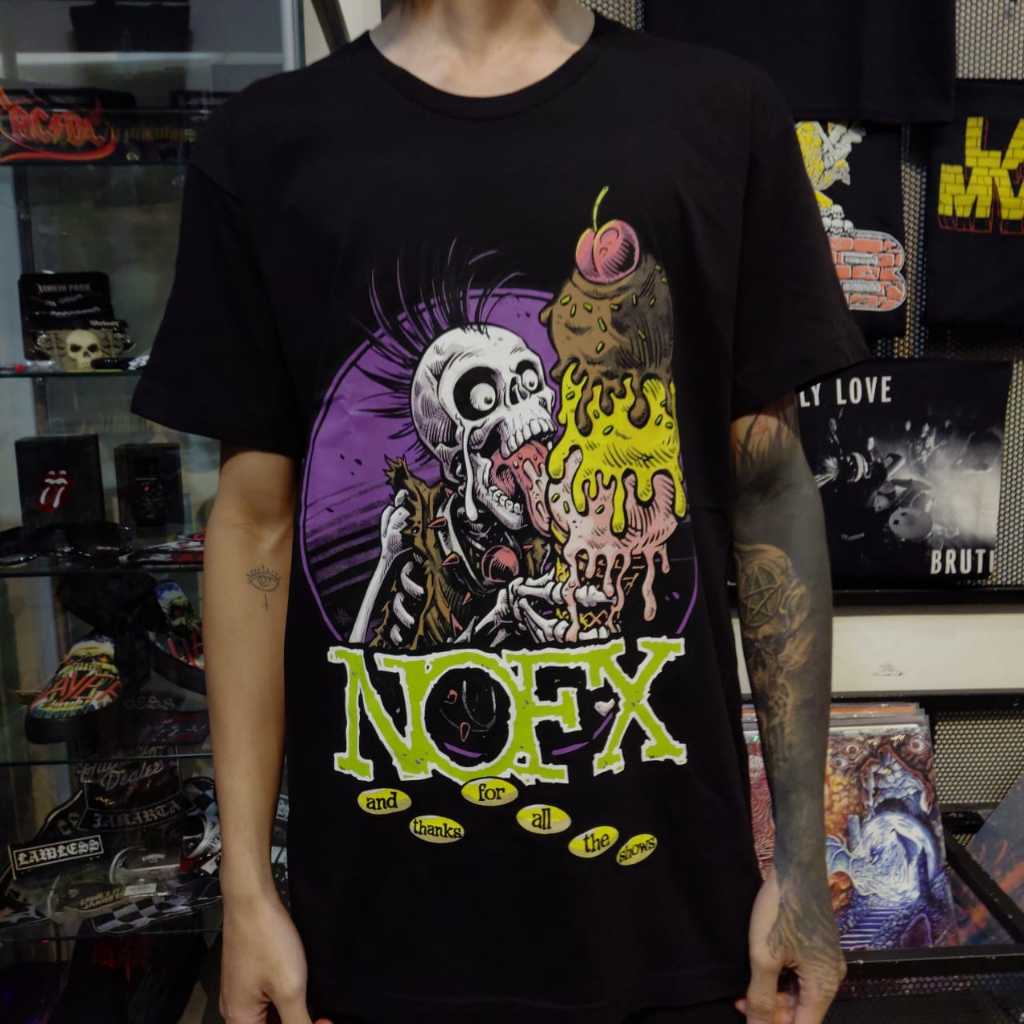 T Shirt Band Official NOFX - BIG CREAM Original