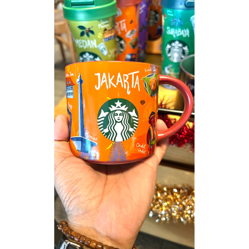 Starbucks Mug 16oz Series 2025 - City of Jakarta