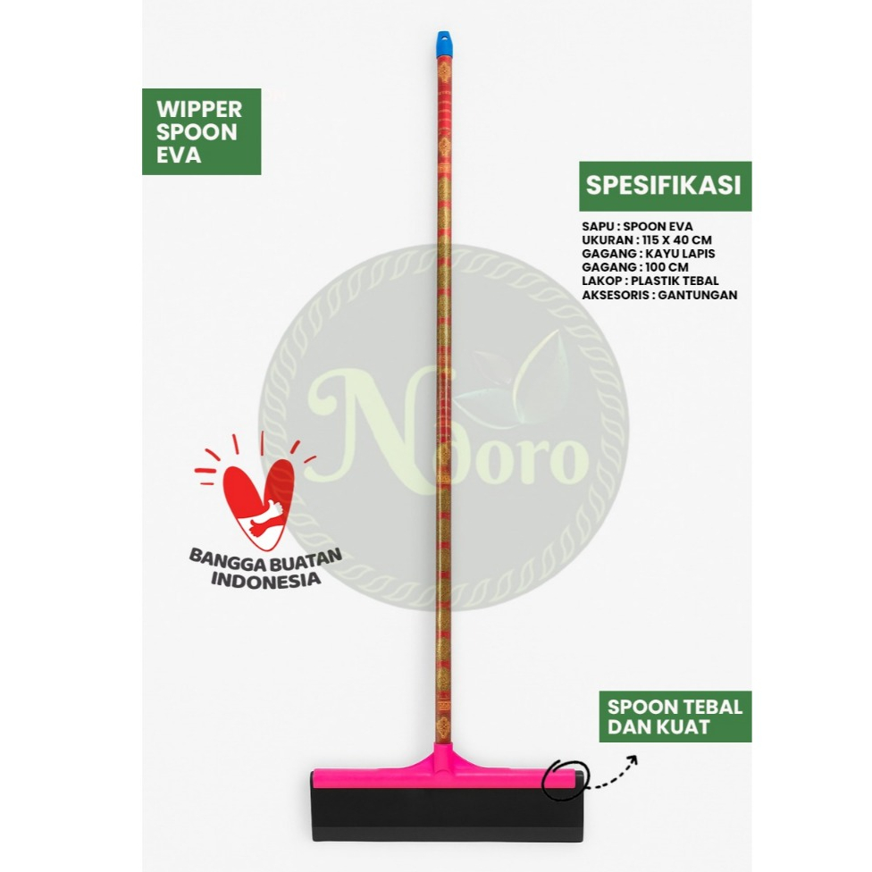 Pel air wiper air sorokan air pel air spons/ Sorong Air ( Penyorong Air )/ Wiper Lantai Dorongan