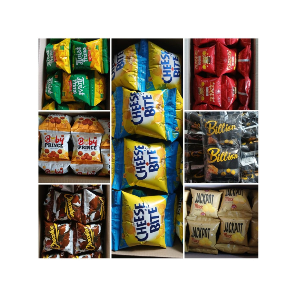 ANEKA SNACK BERHADIAH 10pcs | JACKPOT| TREASURE | CHEESE BITE | BABY PRINCE | CHOCOLION | BILLION | 