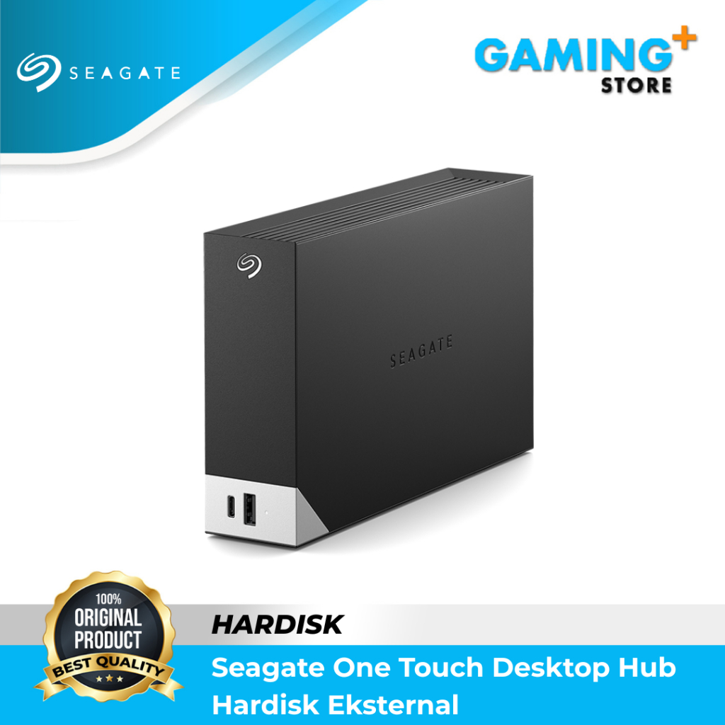 Hardisk Eksternal Seagate One Touch Desktop Hub 4TB / 6TB / 8TB / 10TB / 12TB / 16TB / 18TB / 20TB U