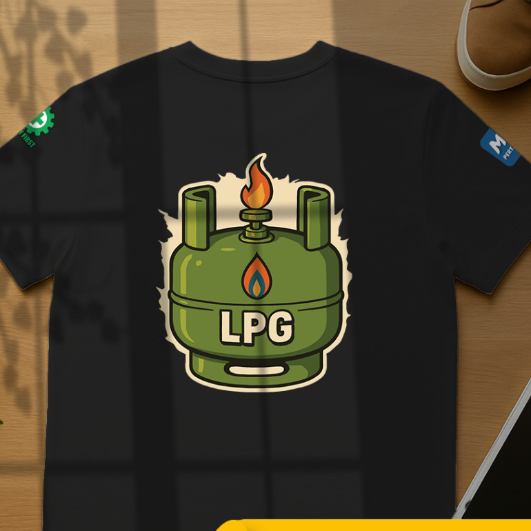 Kaos Baju Pertamina ELPIJI 3KG | Cotton Combed 24s