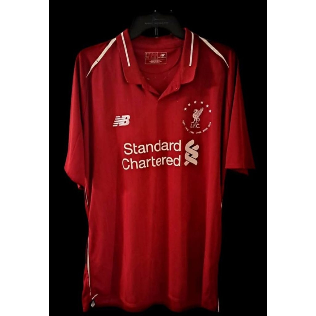 Jersey original liverpool home 2018 XXXL ( special six times )