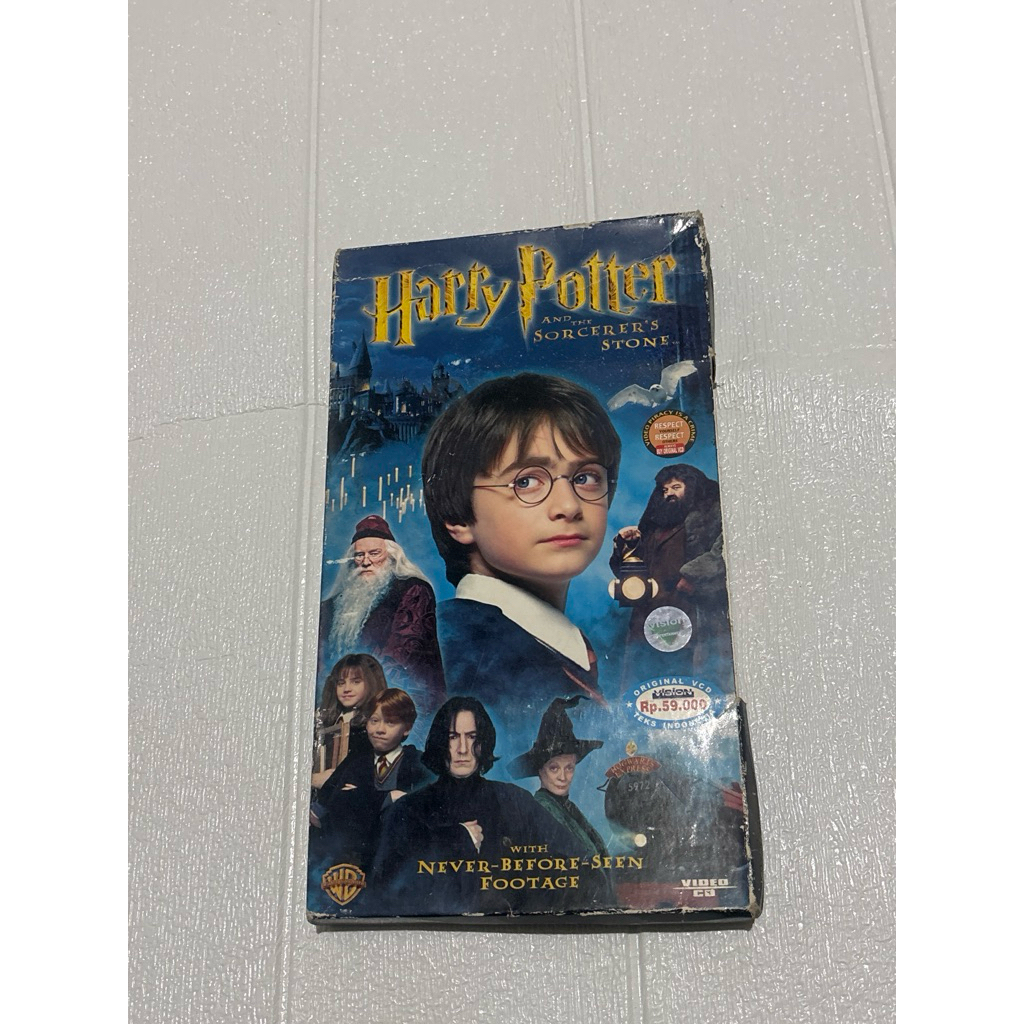 VCD HARRY POTTER AND SORCERERS STONE ORIGINAL