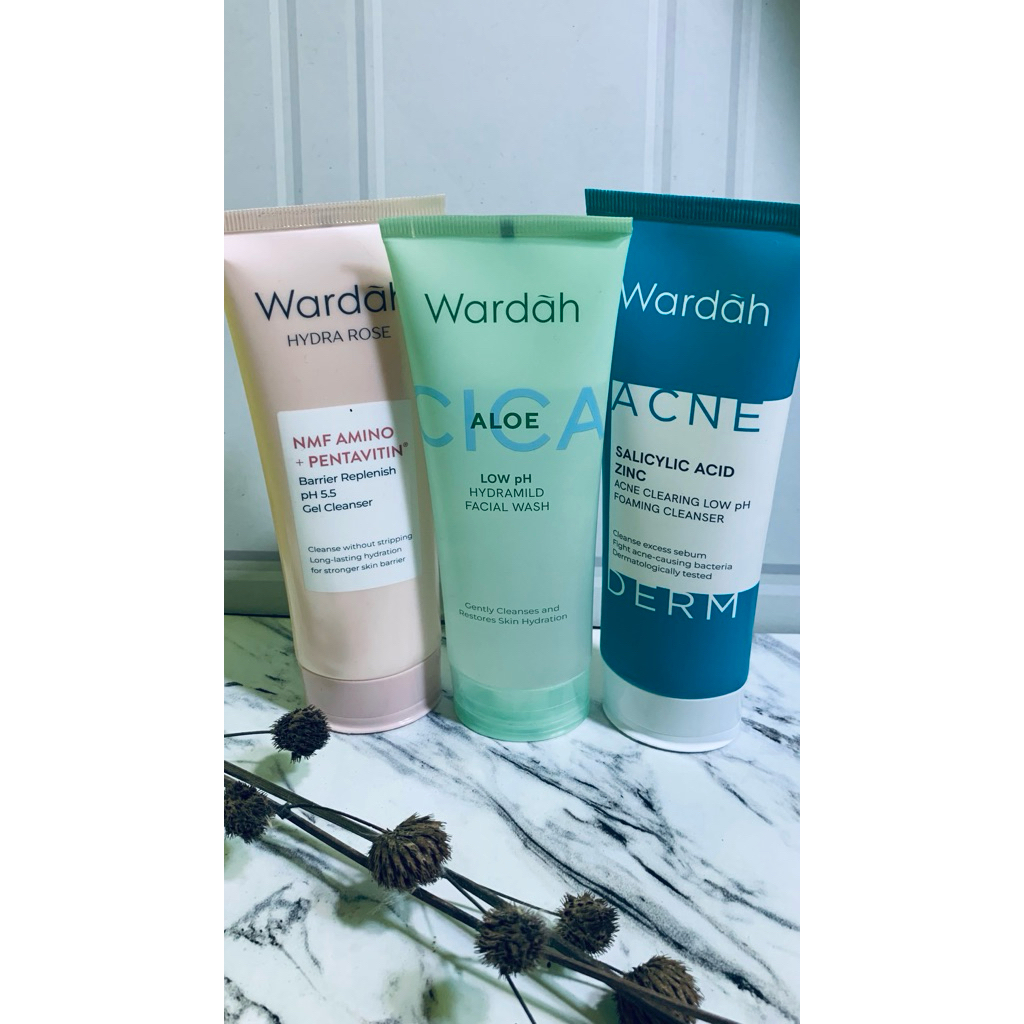 face wash wardah lowph