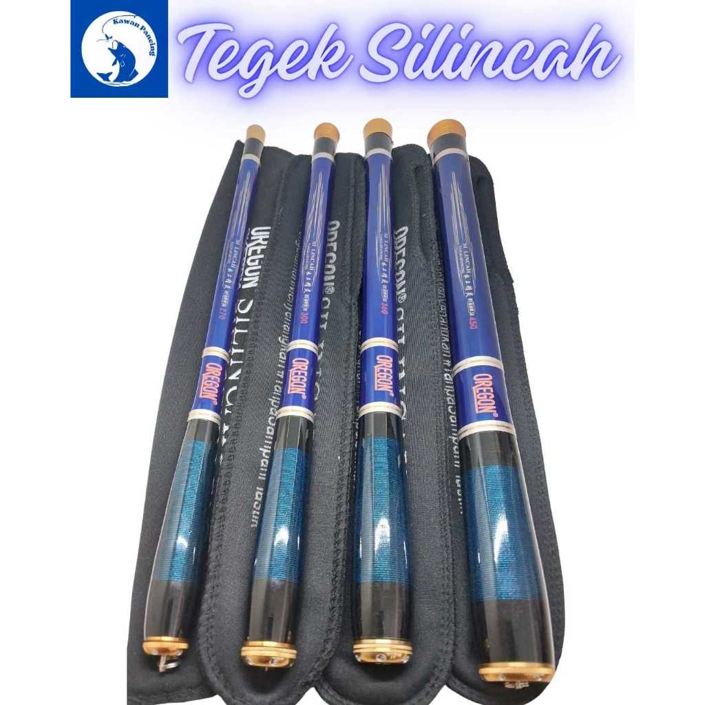 Tegek Pancing Silincah Kaku, Kuat & Tahan Banting