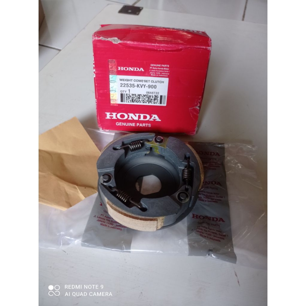Kampas Ganda Assy KYZ Honda Supra Fi Helm In Kualitas Ori