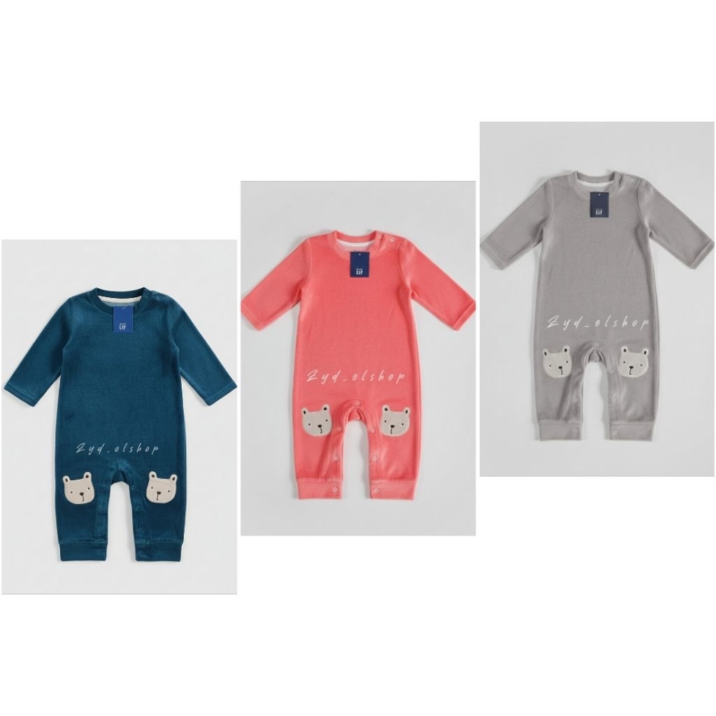 Sleepsuit velvet baby GAP | Sleepsuit Jumper GAP Baby Boy/Girl