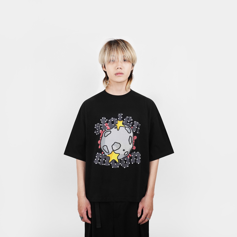 PROJECT13TH Oversize Boxy Tee - 13th Moon