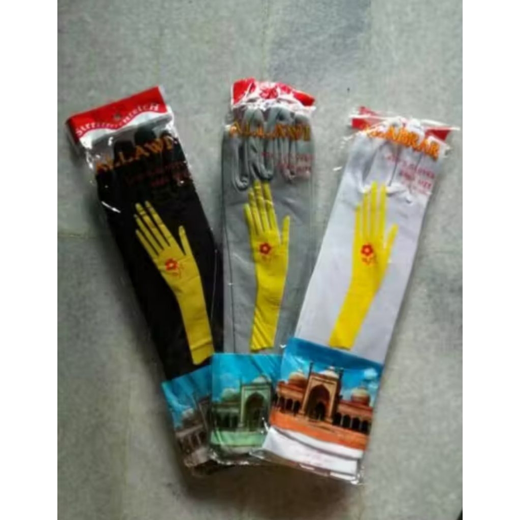 sarung tangan allawi muslimah panjang