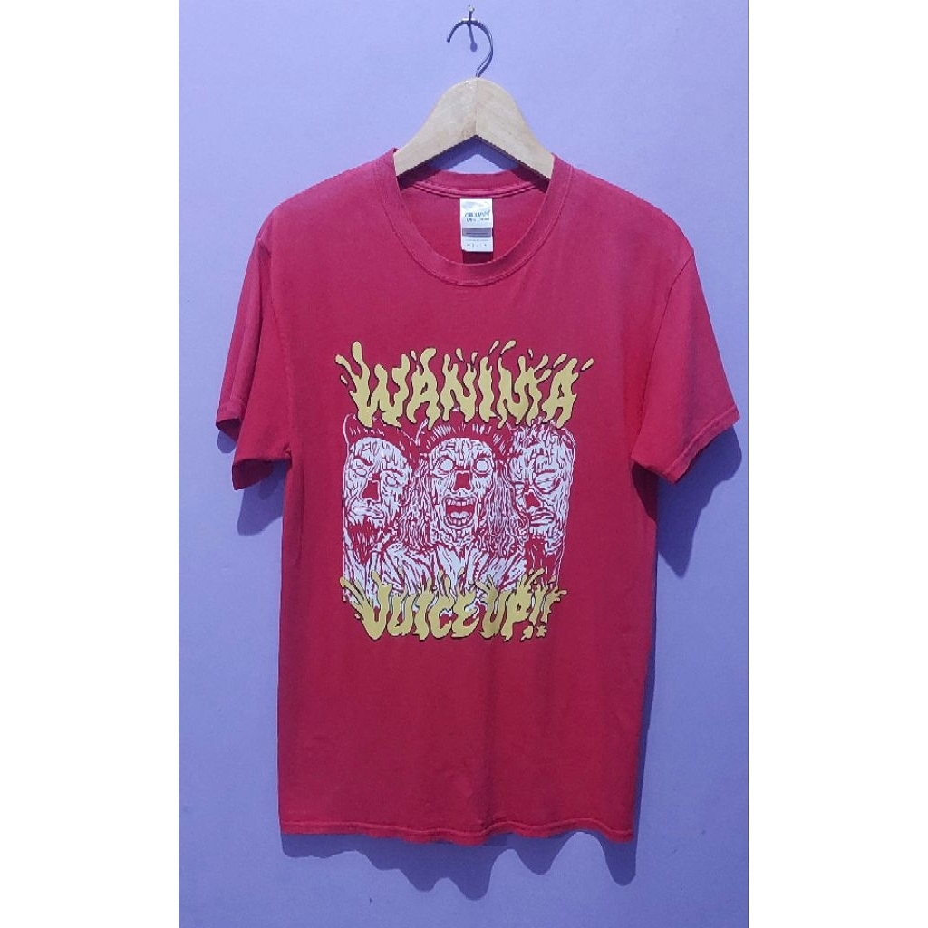 WANIMA JUICE UP  T-SHIRT KAOS BAND PUNK JEPANG WANIMA KAOS VINTAGE WANIMA BAJU BAND PUNK BAJU BAND J