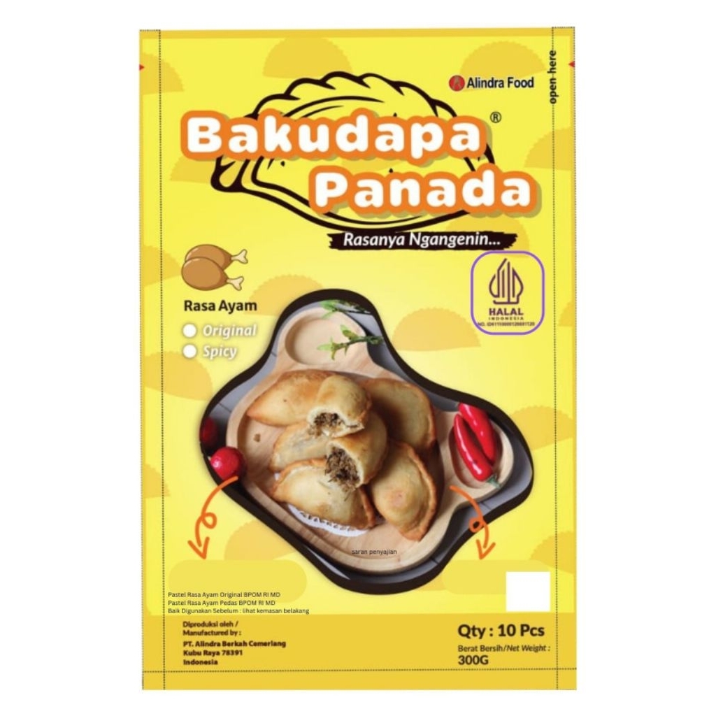 Bakudapa Panada Rasa Ayam Spicy