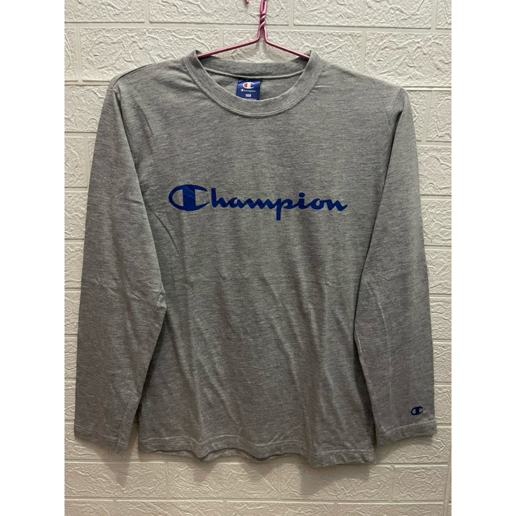 Kaos Lengan Panjang Champion Original Second