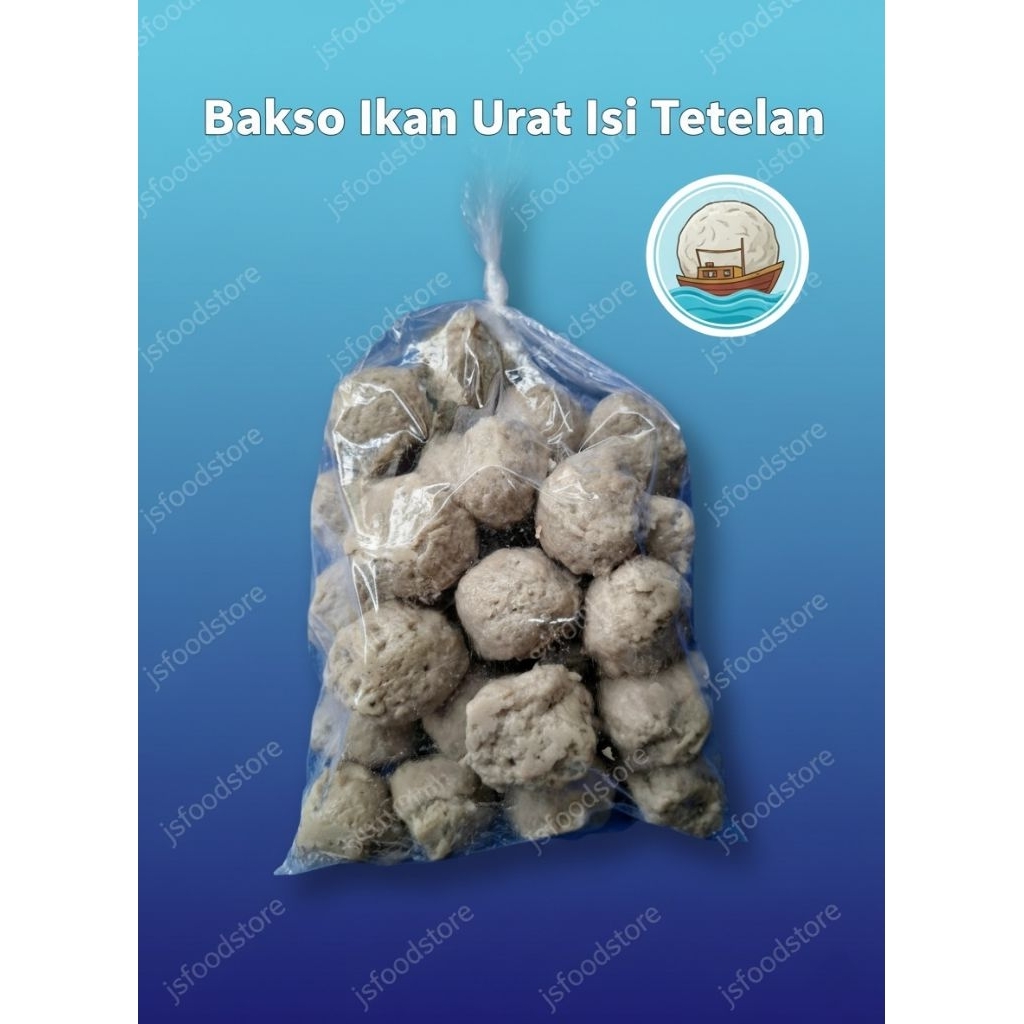 Bakso Ikan Sabar / Baso Isi Tetelan / Baso Isi Gajih / Baso Isi Urat/ 100% Asli Pelabuhan Ratu