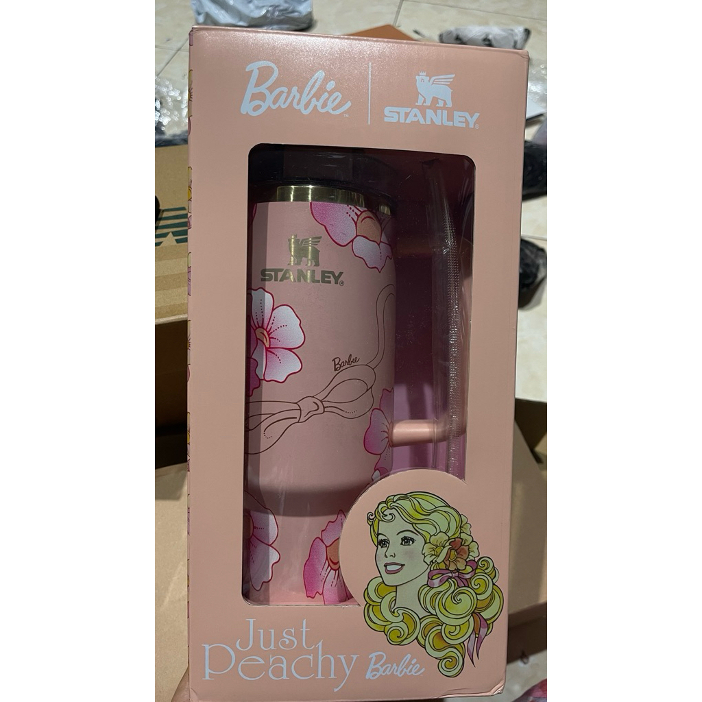 READY STOCK !! Stanley x Olivia Rodrigo Original 40oz Just Peachy Barbie new full Box