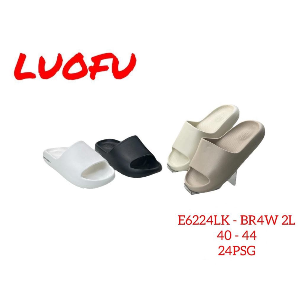Sandal selop dewasa cowok Luofu SDL1670 sandal cowok Luofu E6224