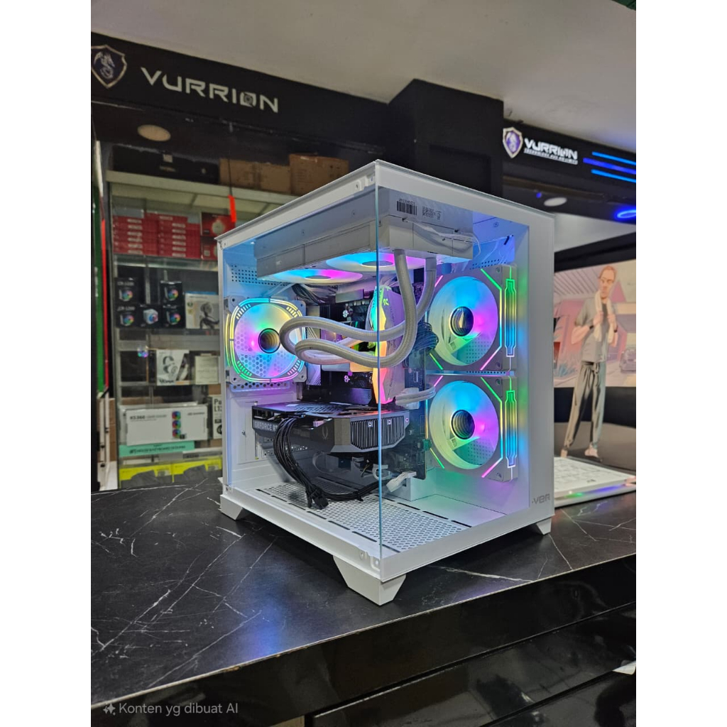 PC GAMING AMD RYZEN 7 8700F | VGA RTX 3050 | FULLSET MONITOR 24"