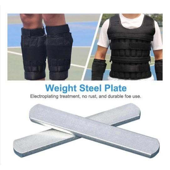 5pcs Plat Rompi Beban Adjustable Ankle Wrist Weight 1kg Weight Ankle Ankle Weights