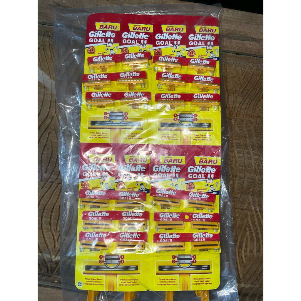 gillette kuning/gillette goal II