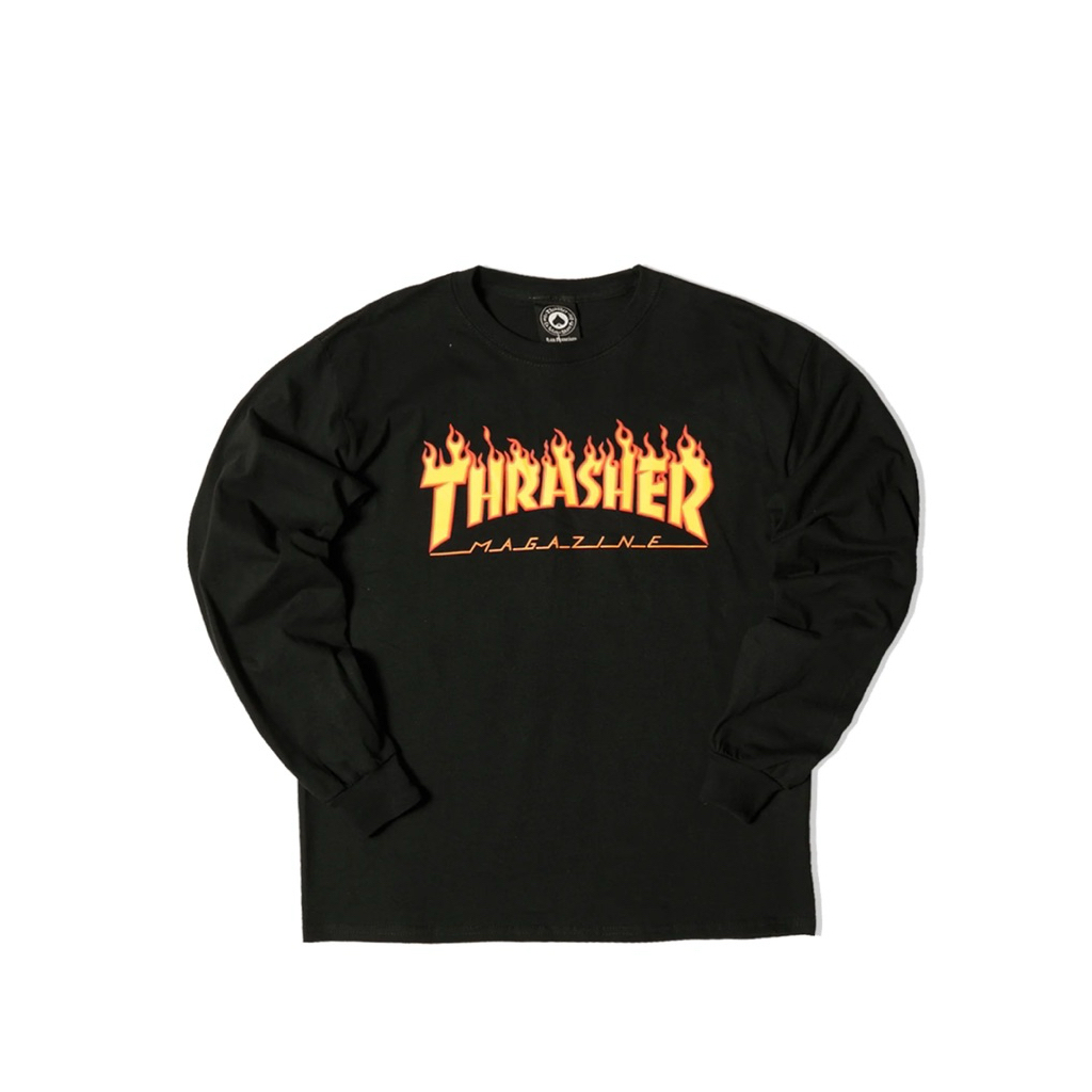 LONGSLEVE FLAME TSHIRT THRASHER ORIGINAL
