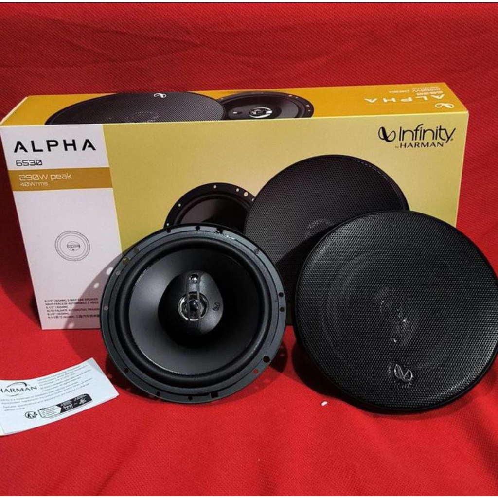 Speaker coaxial ALPHA infinity Harman Kardon 6,5inch / YA Car Audio Mobil