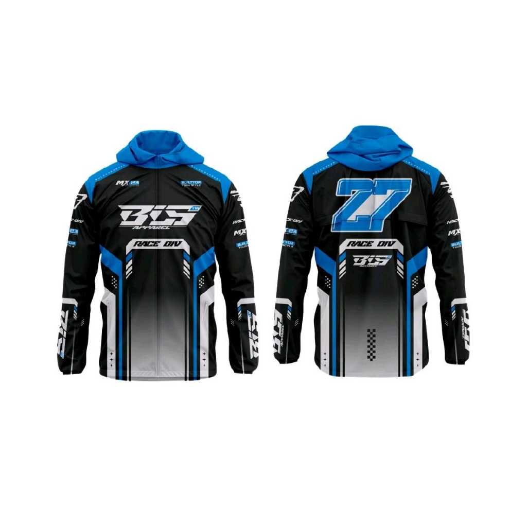 Jaket Motor - Jaket Racing - Jaket Waterproof - Jaket Windbreaker - Jaket MotoGP Mandalika - Bisa Cu