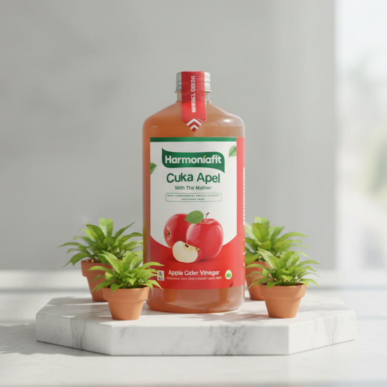 Cuka Apel Hermoniafit Sari Buah Apel Solusi Diabetes Atur Gula Darah Sari Cuka Apel Premium CUKA APE