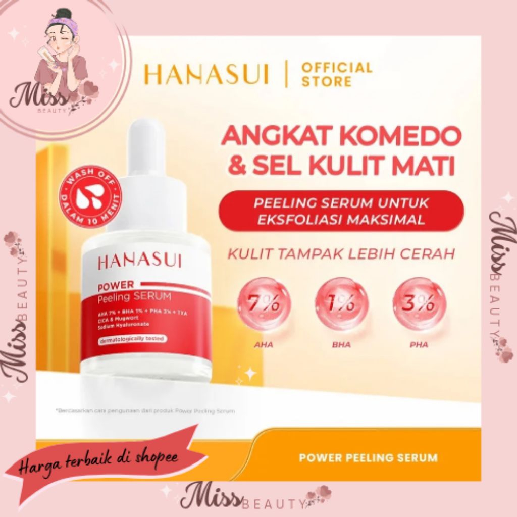 Hanasui Peeling Serum || Serum Hanasui