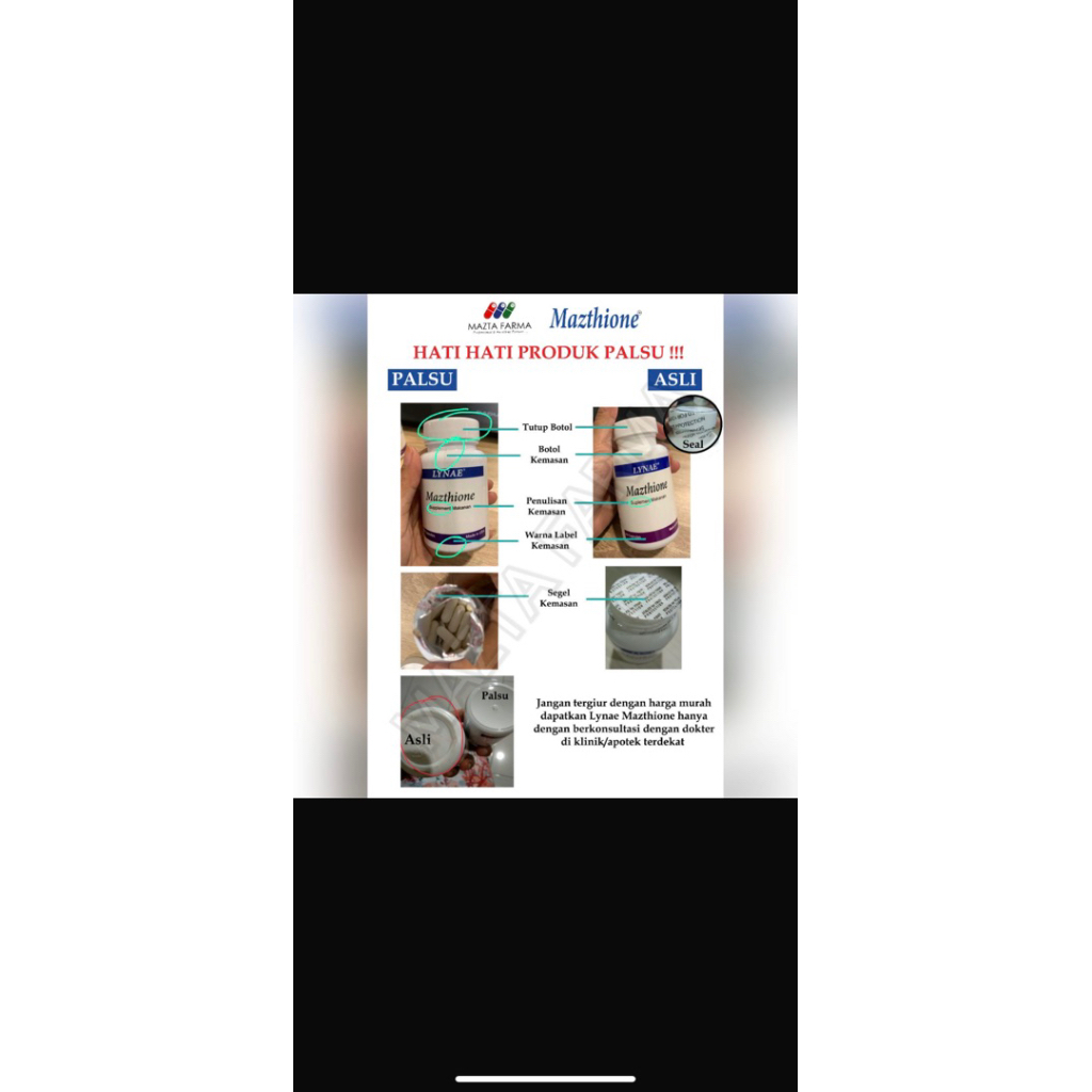 Mazthion suplemen kesehatan by Mazta Farma